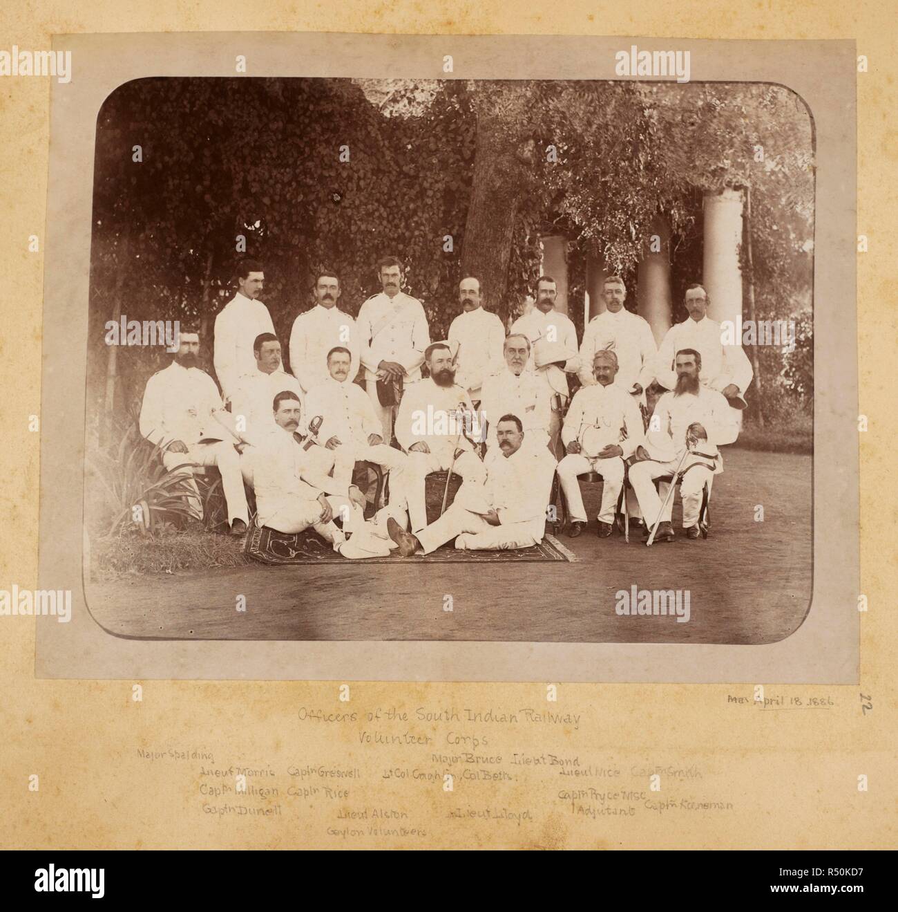 Indian volunteer corps hires stock photography and images Alamy