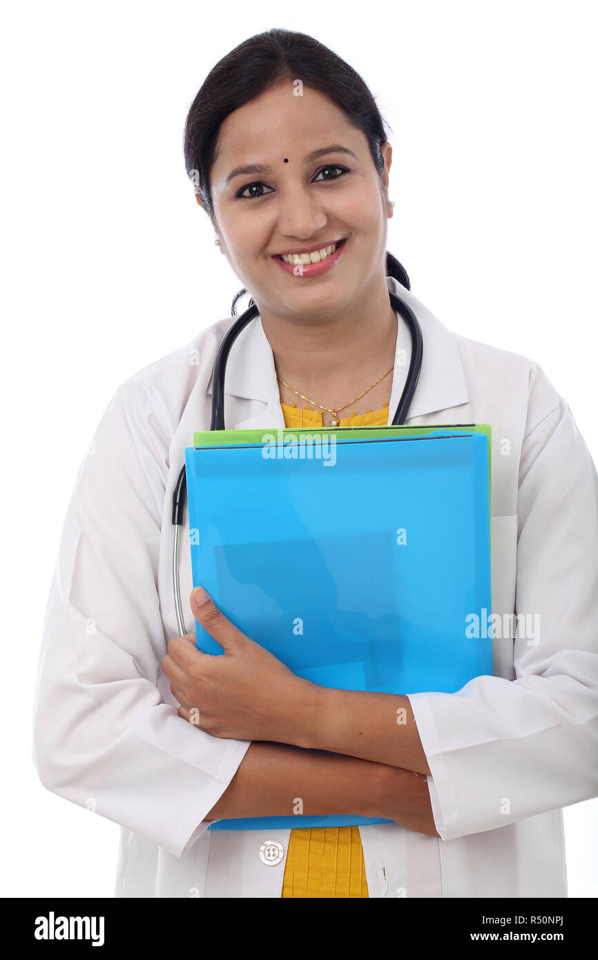 Indian lady doctor hi-res stock photography and images - Alamy