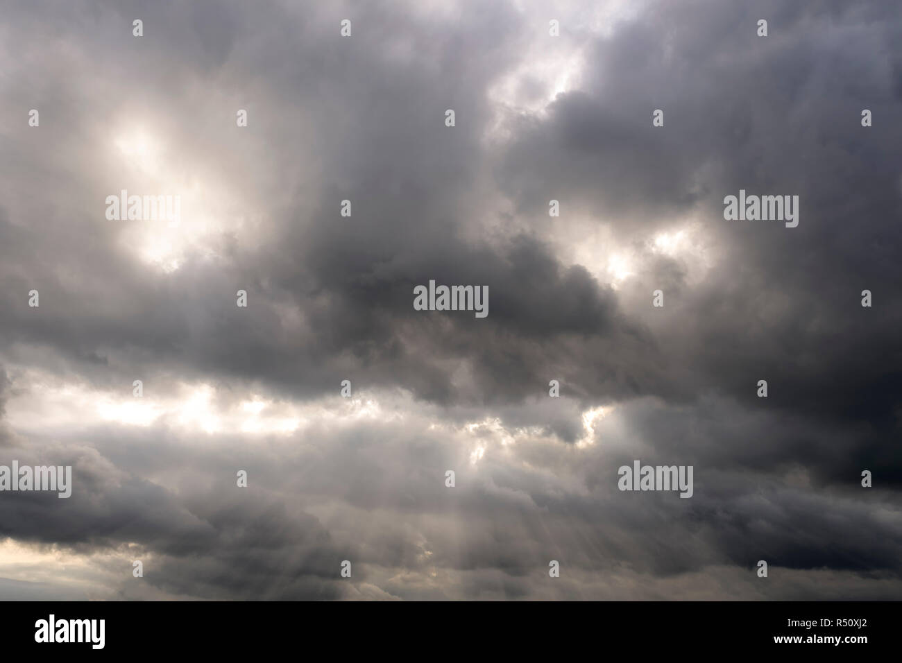 wolkenhimmel Stock Photo