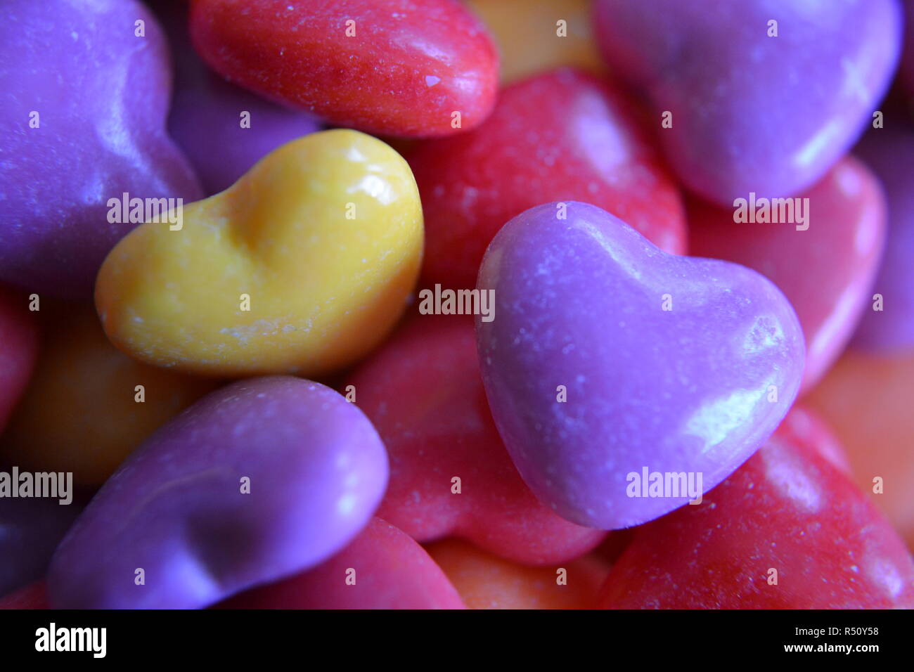 Candy hearts hires stock photography and images Alamy