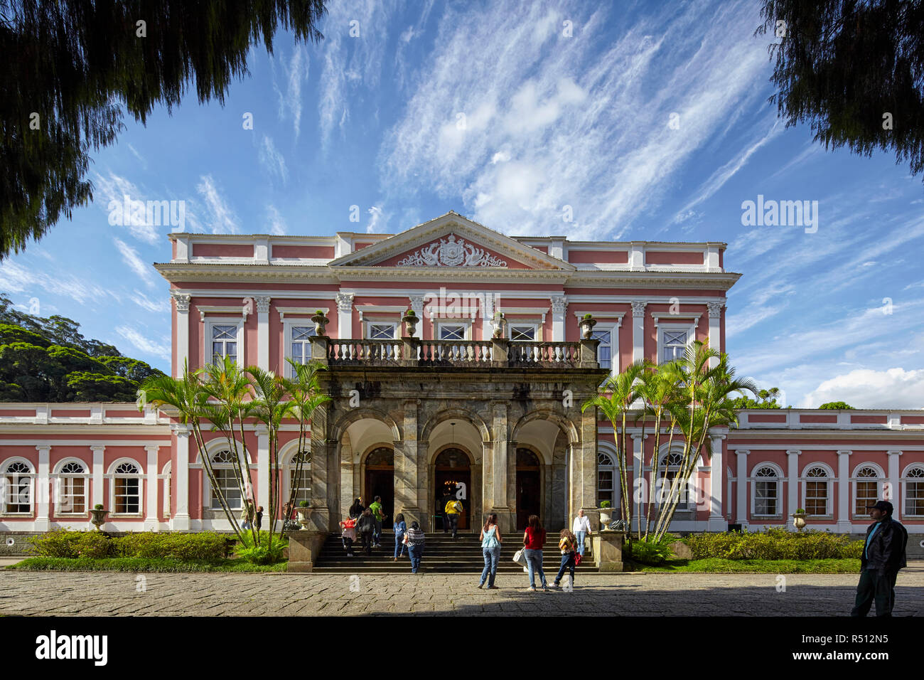 Museu Imperial de Petrópolis Imperial Museum in Petropolis, Brasil Brazil Stock Photo