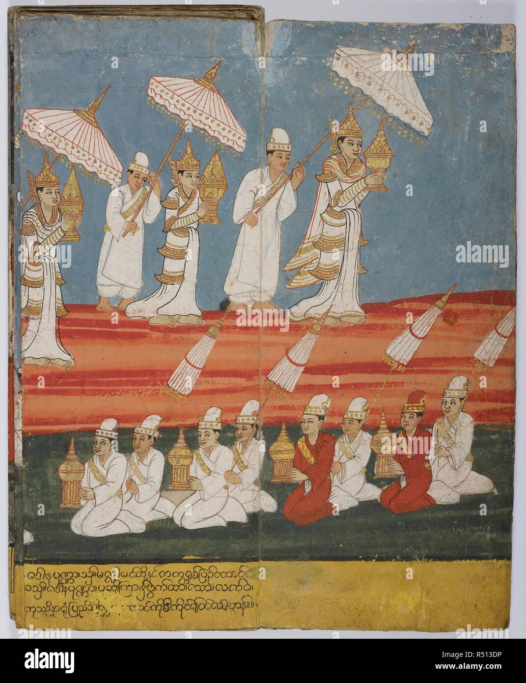 Division Of Buddha s Relics The Relics Are Divided And Given To Eight