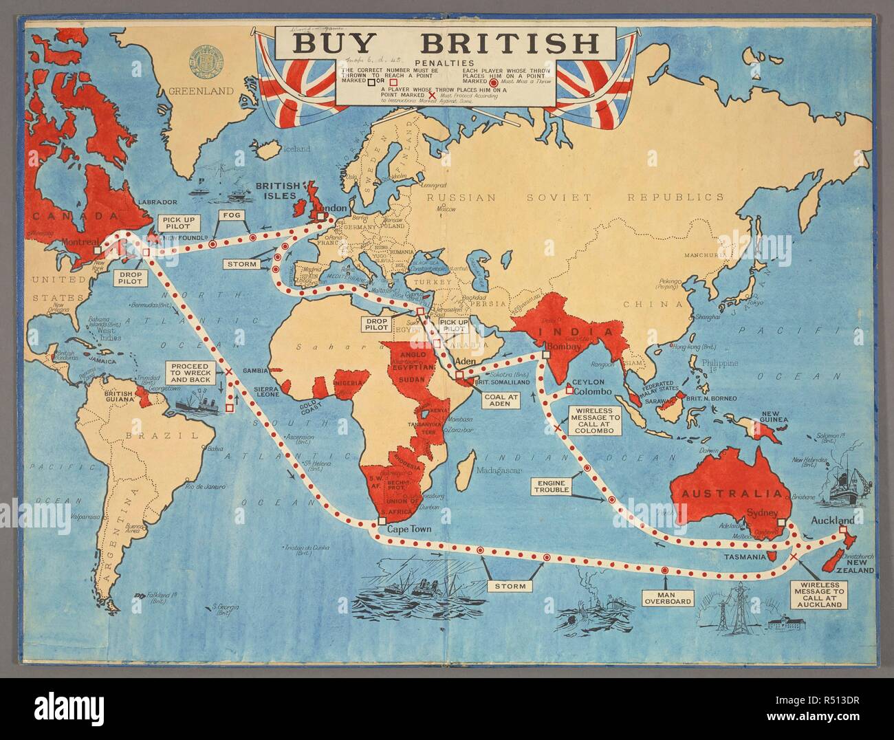 British empire trade hi-res stock photography and images - Alamy
