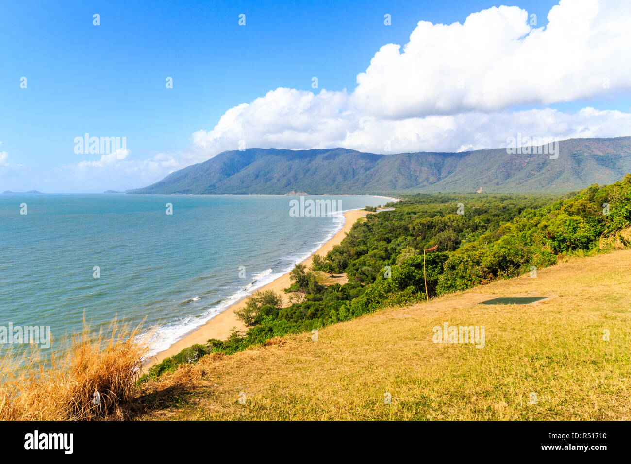 View along the coast, Port Douglas, Queensland, Australia Stock Photo