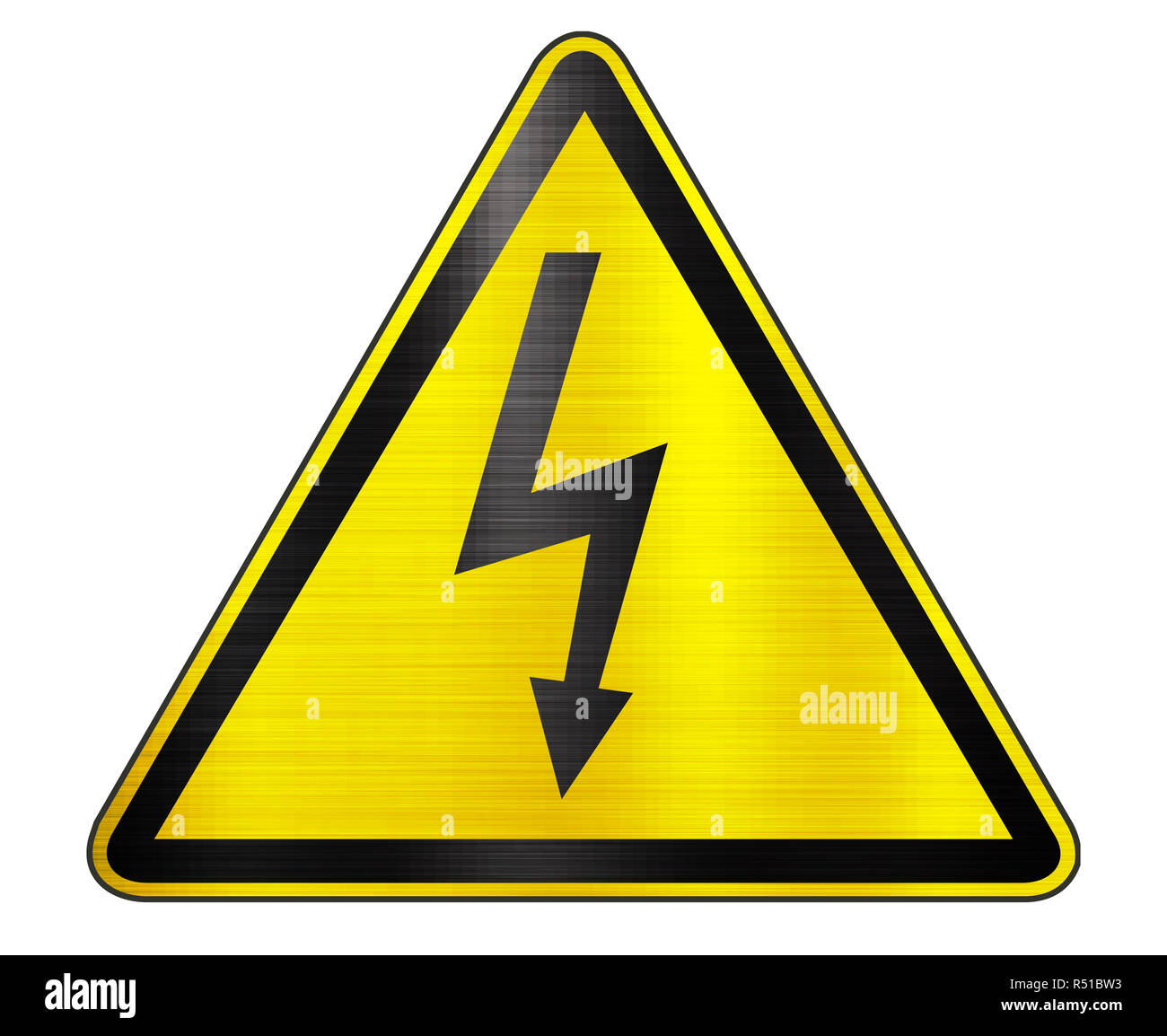 danger  electricity voltage high sign Stock Photo