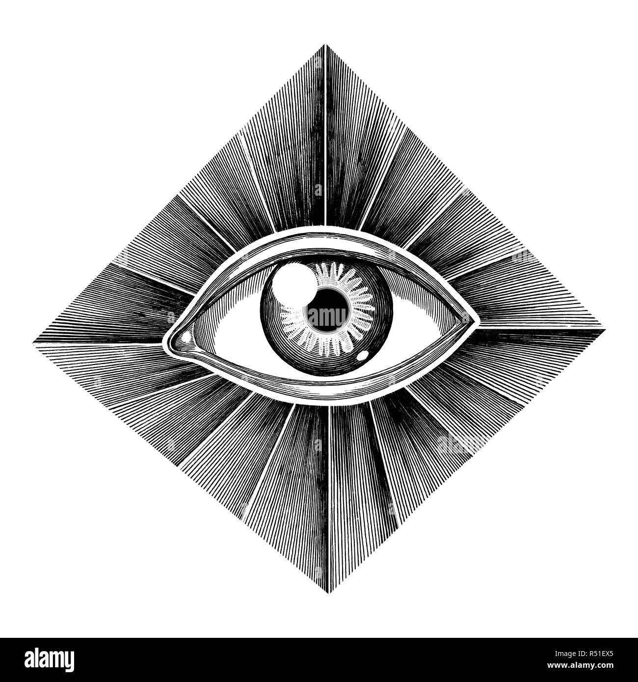 Human eyes engraving hires stock photography and images Alamy