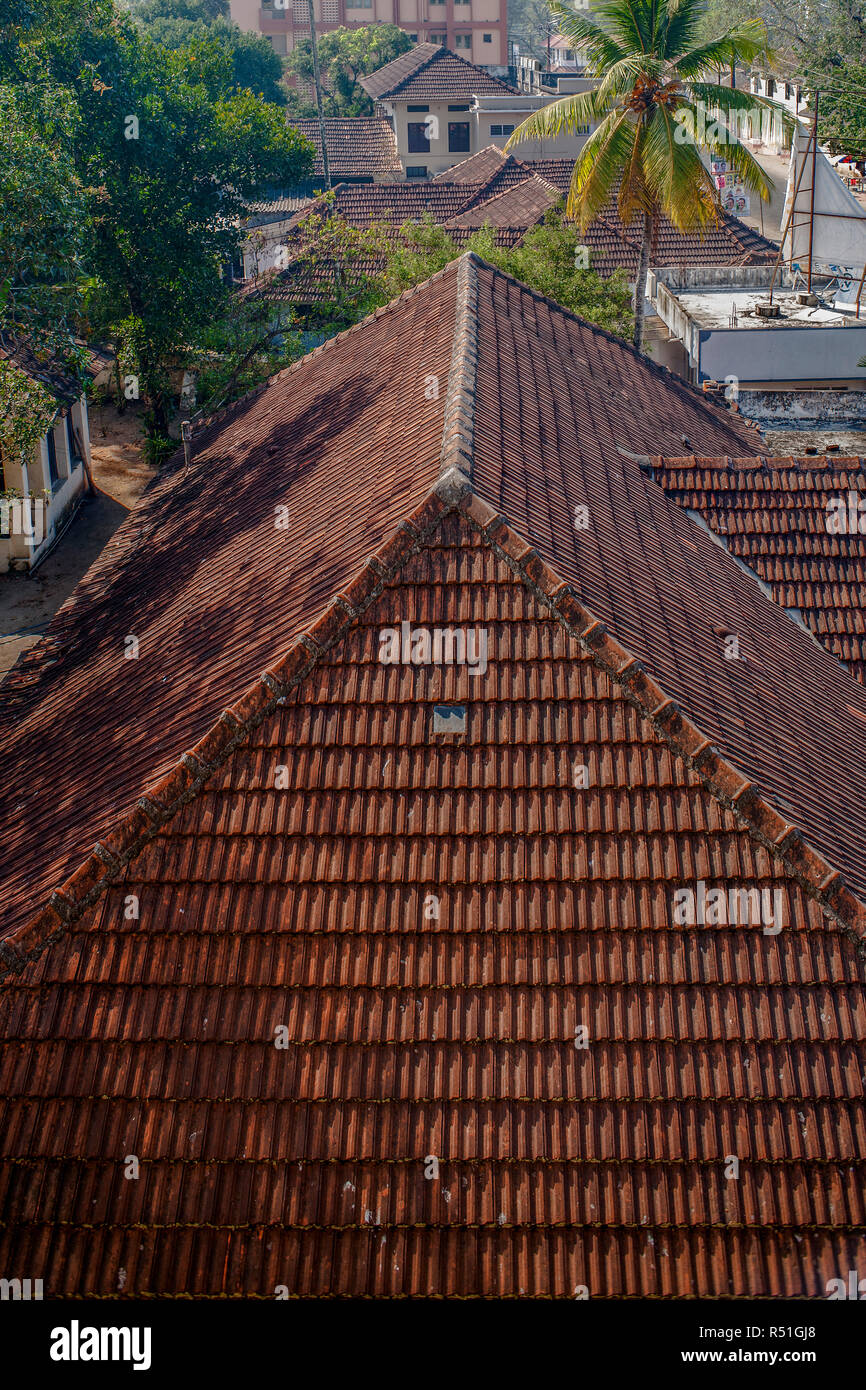 Mangalore tiles hi-res stock photography and images - Alamy