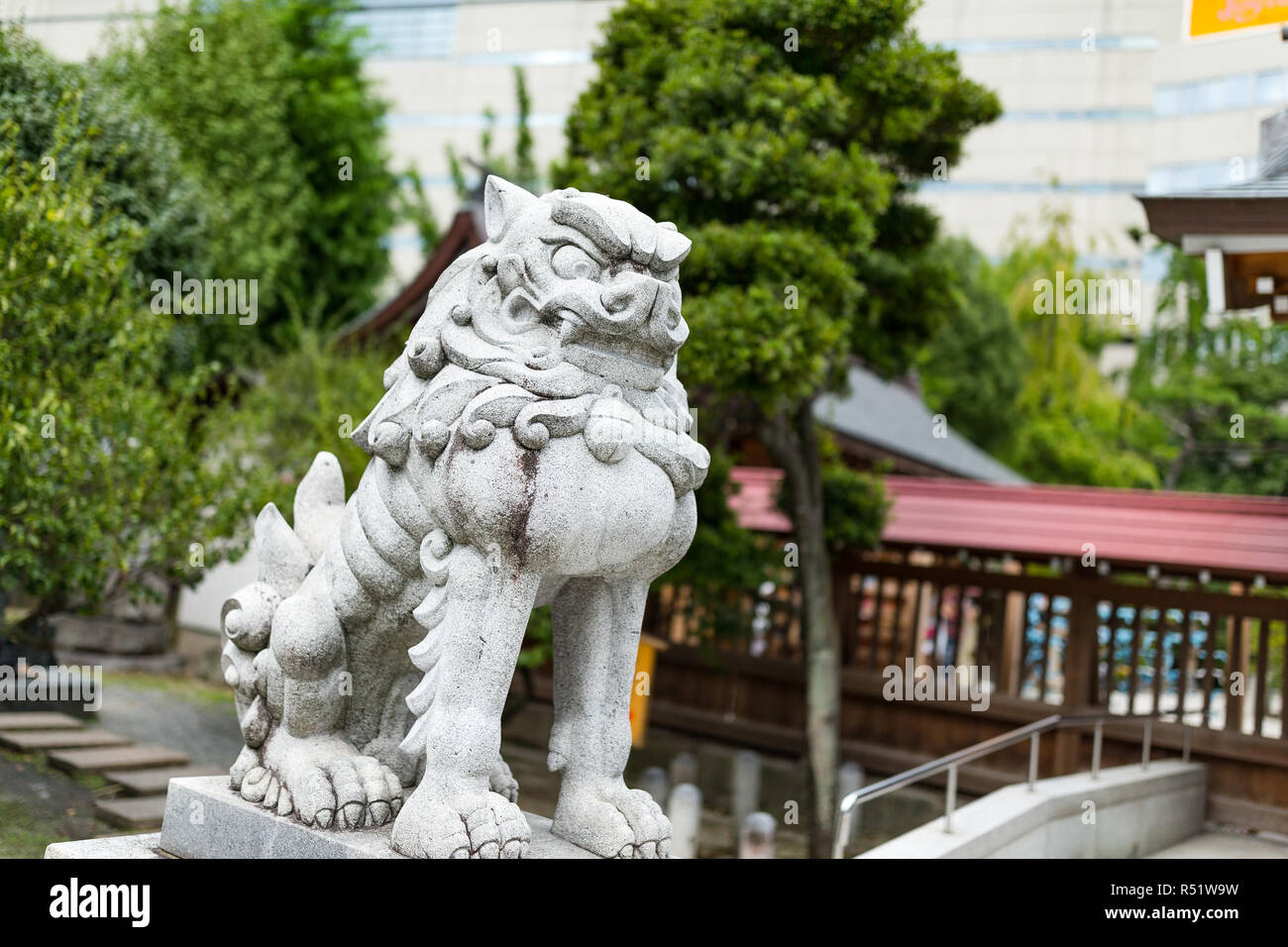 Japanese temple guardian figure hires stock photography and images Alamy