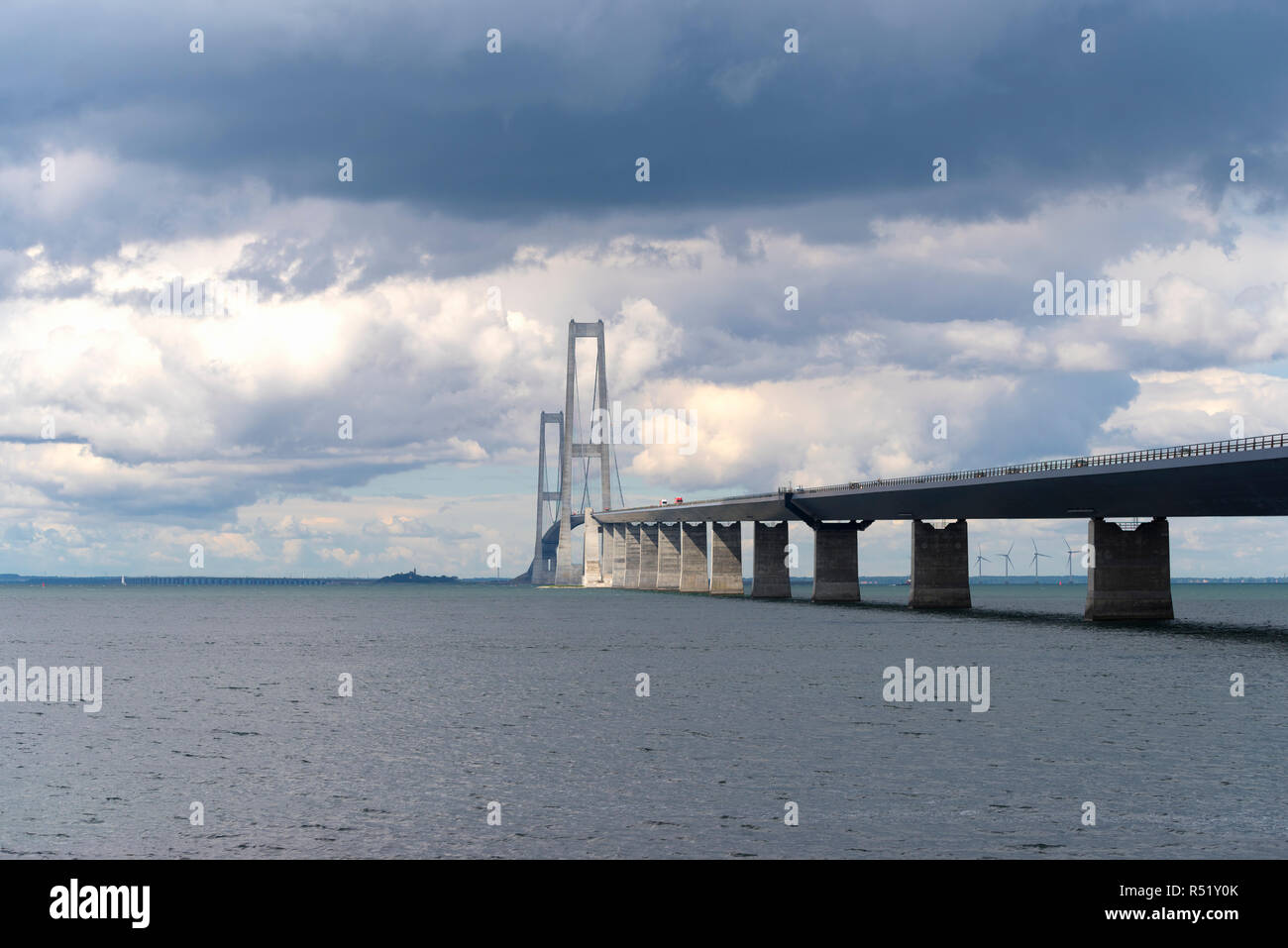 great belt bridge Stock Photo Alamy