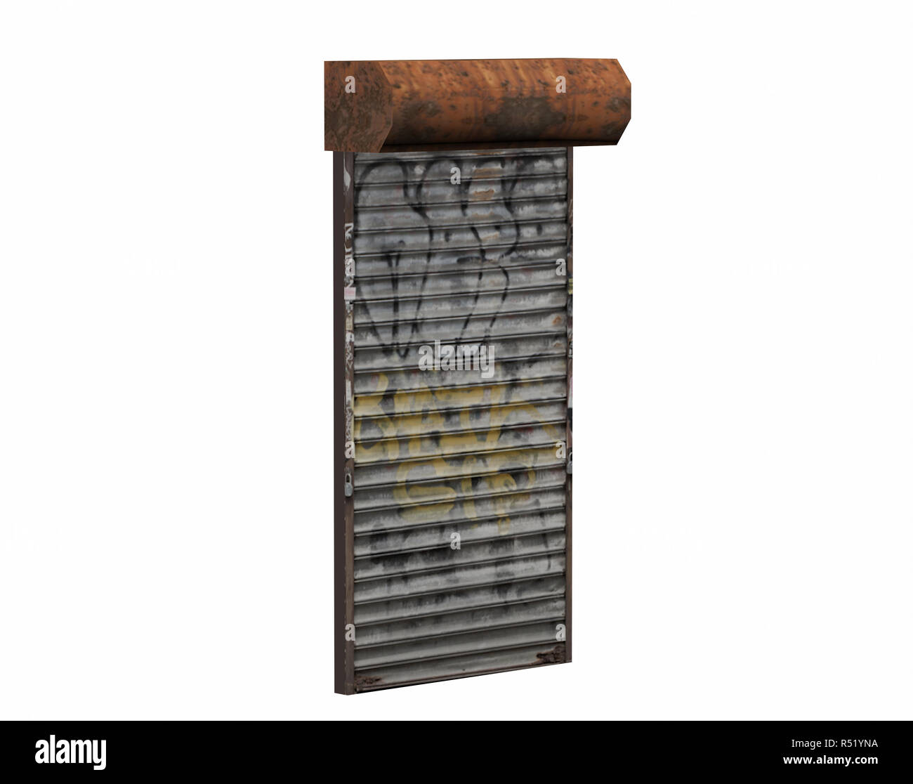 sheet metal gate free Stock Photo - Alamy