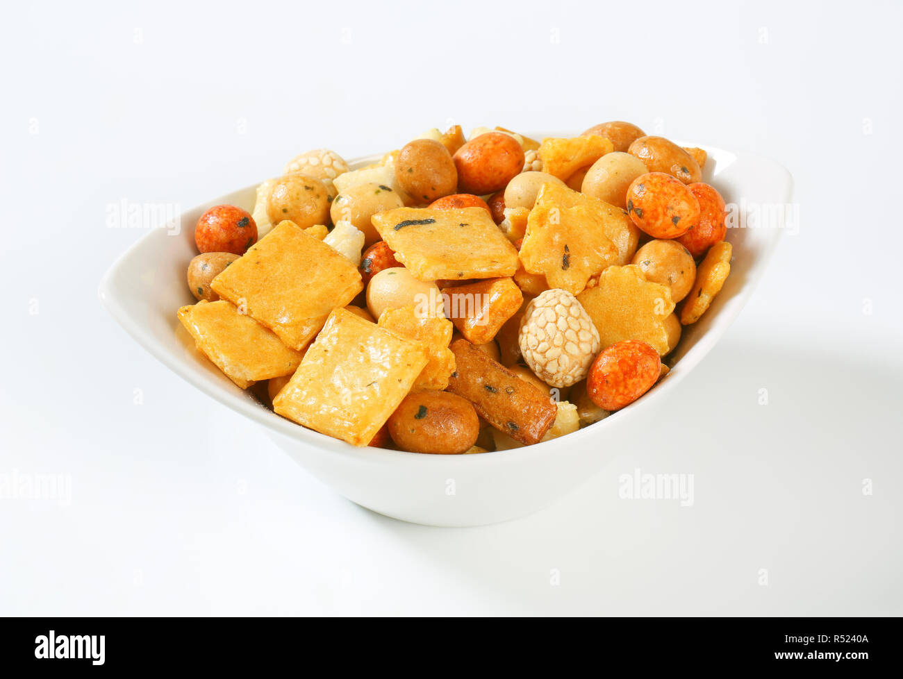 Japanese peanut and rice crackers Stock Photo Alamy