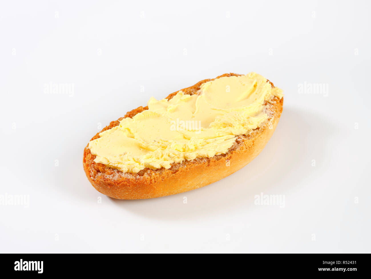Butter Rusk Rusk with butter Stock Photo - Alamy