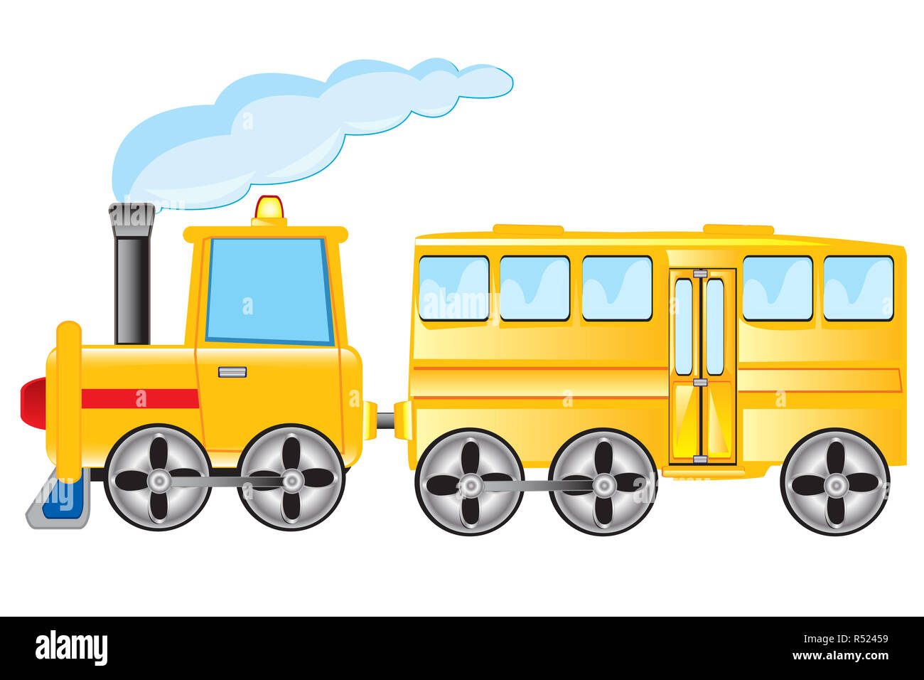 Cartoon train or locomotive hi-res stock photography and images - Page 12 -  Alamy
