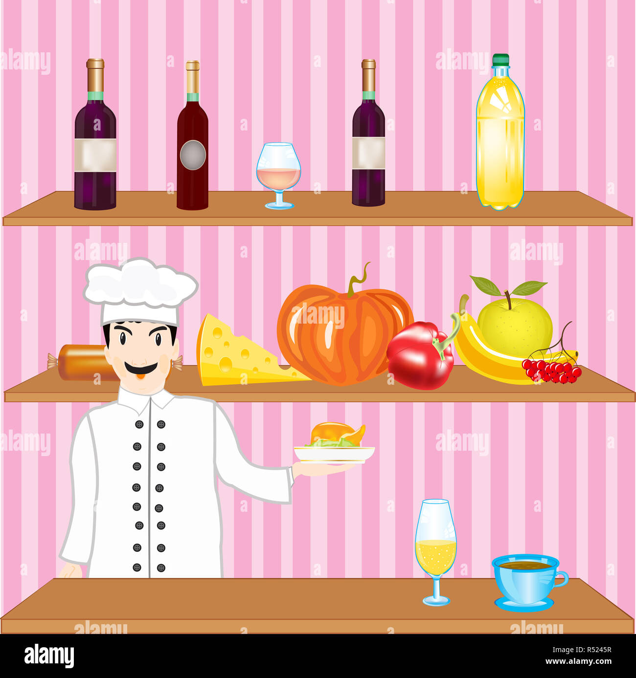 Shop With Product Stock Photo Alamy