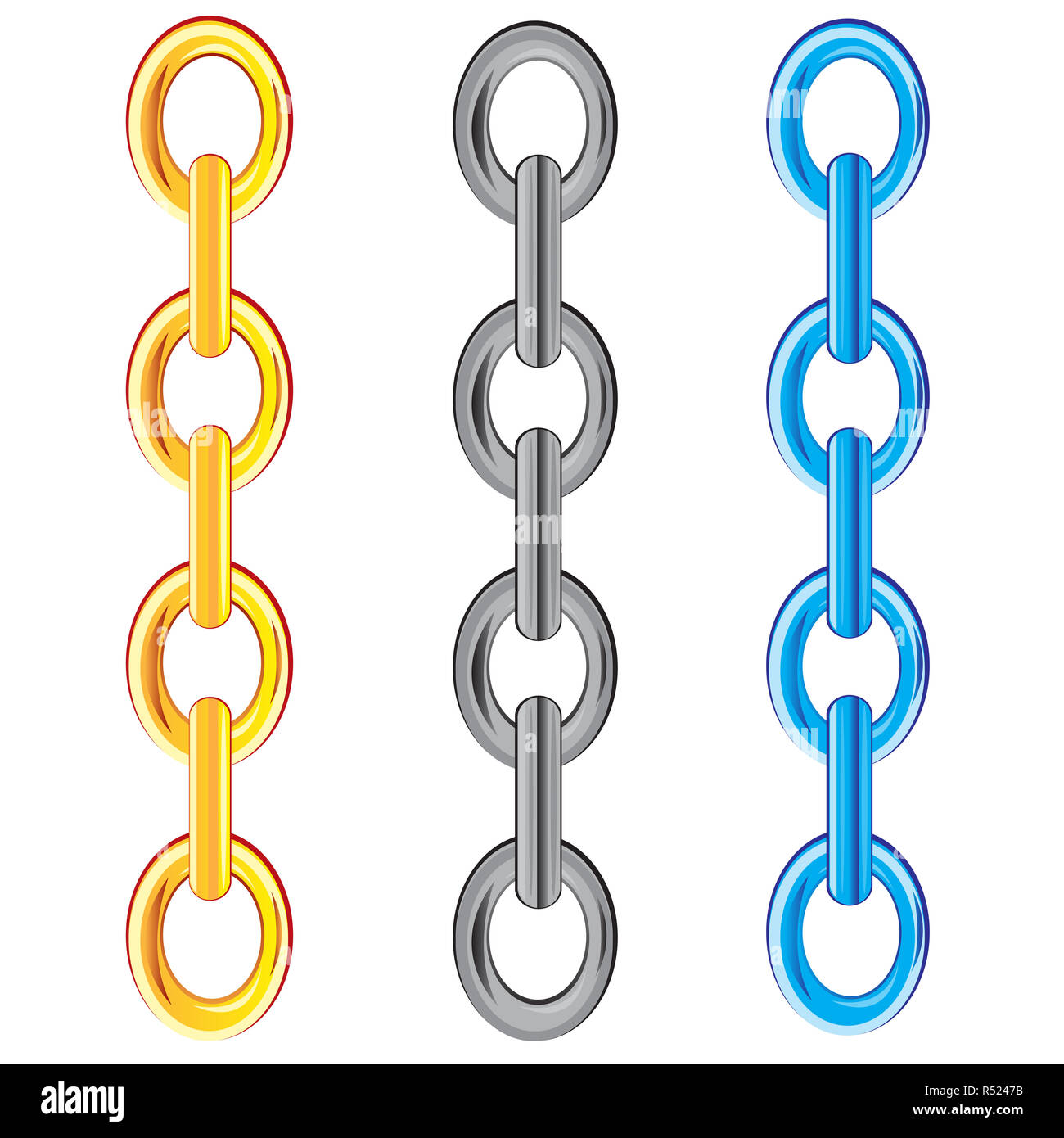 Chain from metal Stock Photo - Alamy