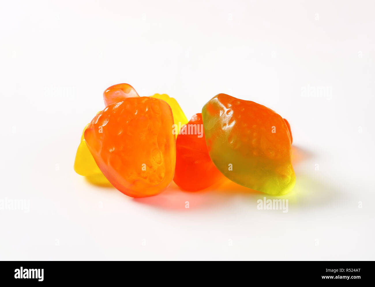 Gummy fruit candy Stock Photo Alamy