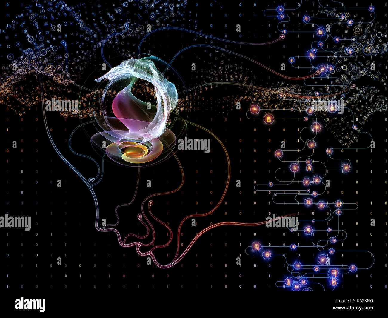 Inner Life of Machine Consciousness Stock Photo - Alamy