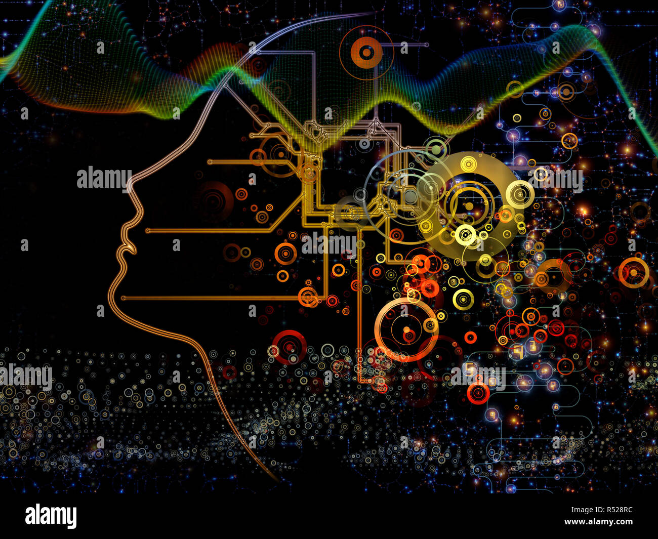 Brain computer interface flow hi-res stock photography and images - Alamy