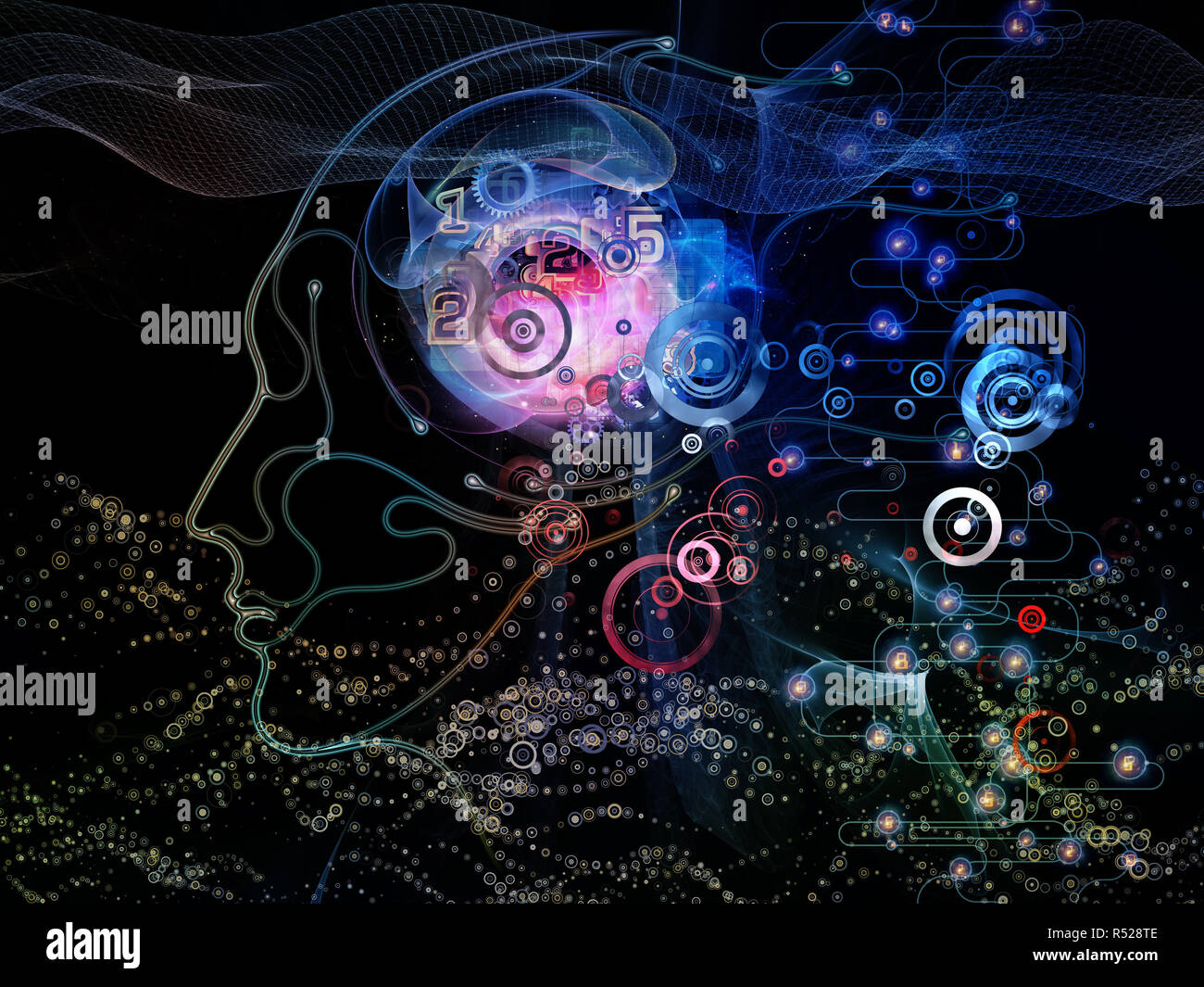 Reality of Machine Consciousness Stock Photo - Alamy