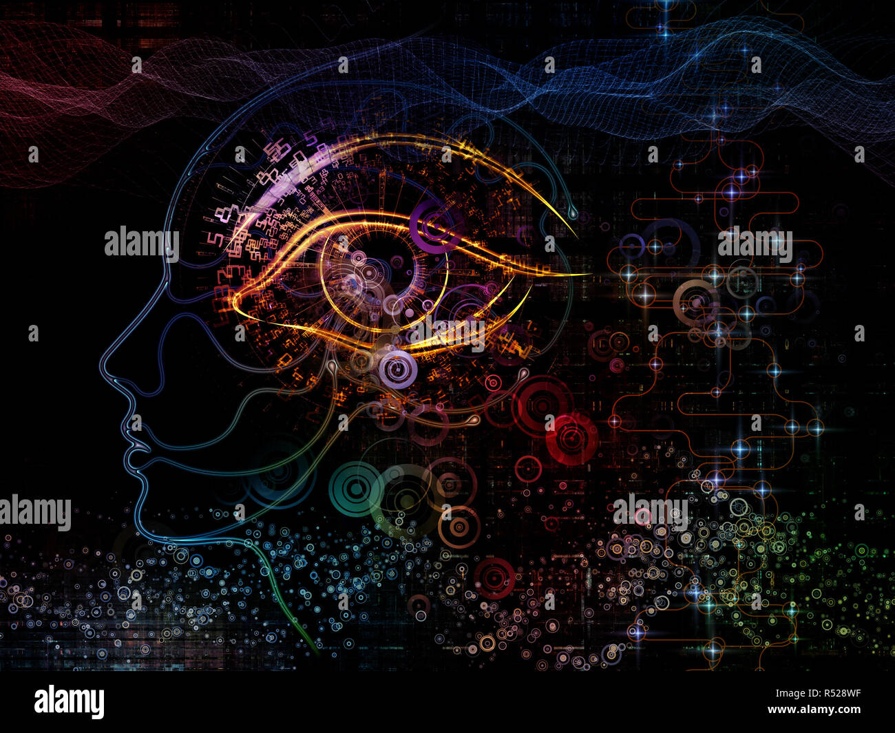 Illusion of Machine Consciousness Stock Photo - Alamy