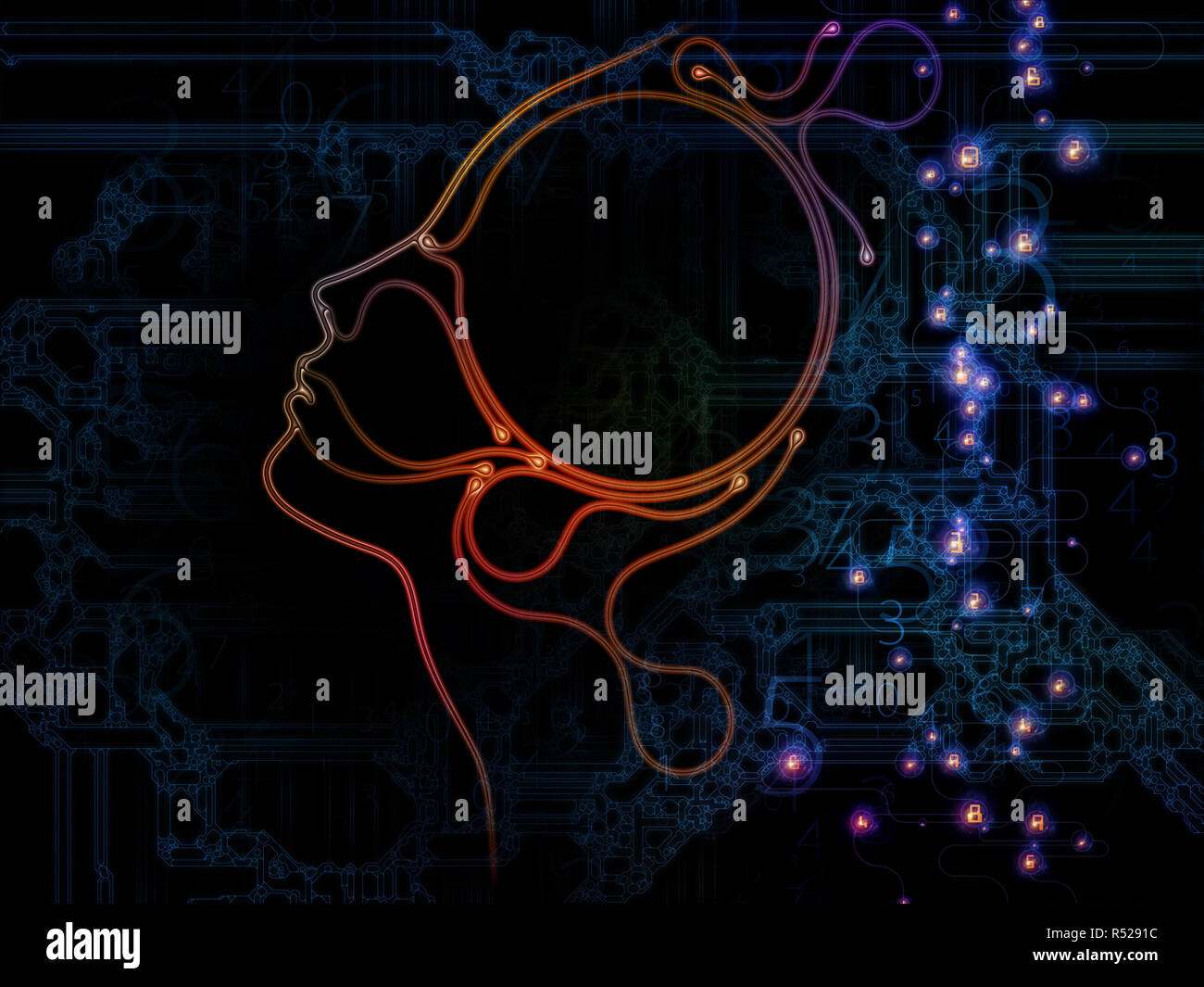 The Bridges of Machine Consciousness Stock Photo - Alamy