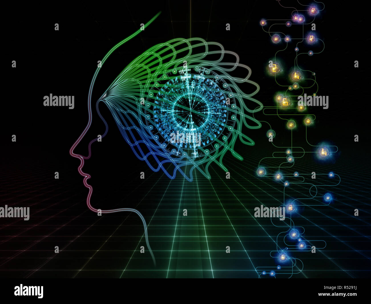 Dreaming of Machine Consciousness Stock Photo - Alamy