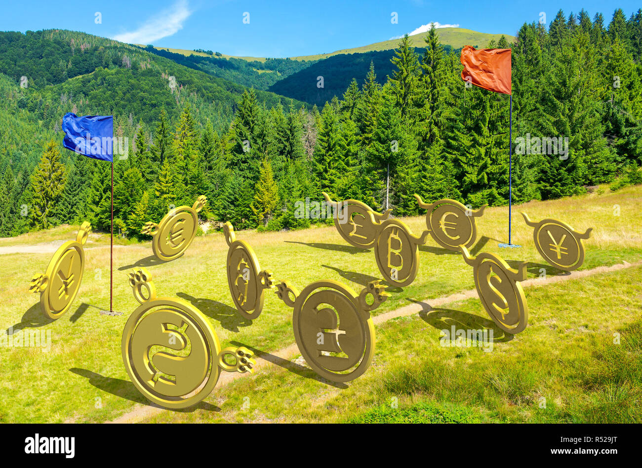 Bitcoin vs currency hi-res stock photography and images - Alamy