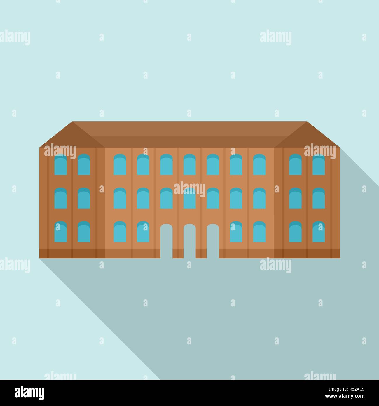 Georgian building icon Stock Vector Images - Alamy