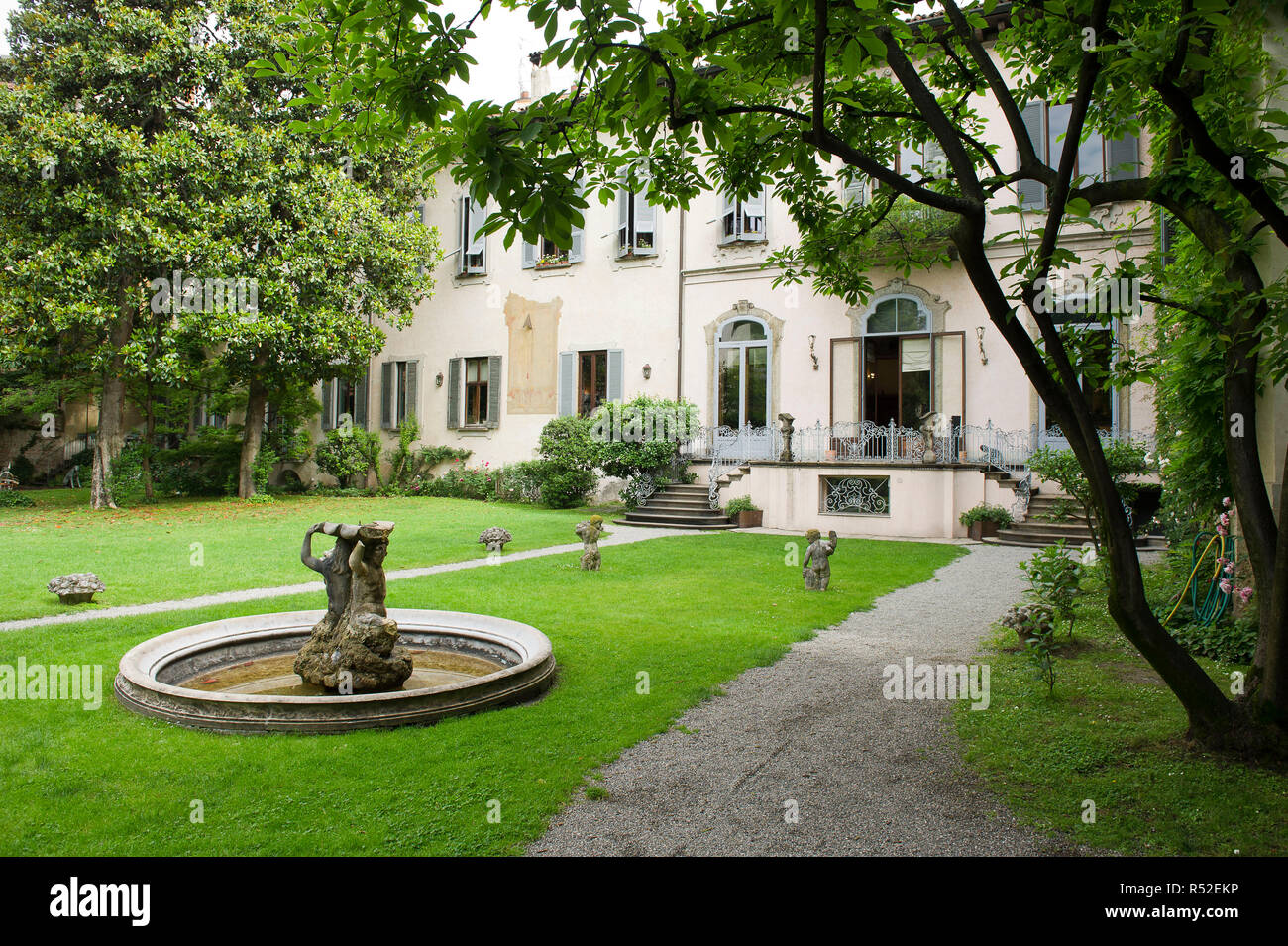 Italy, Lombardy, Milan, Casa Atellani is fifteenth century where