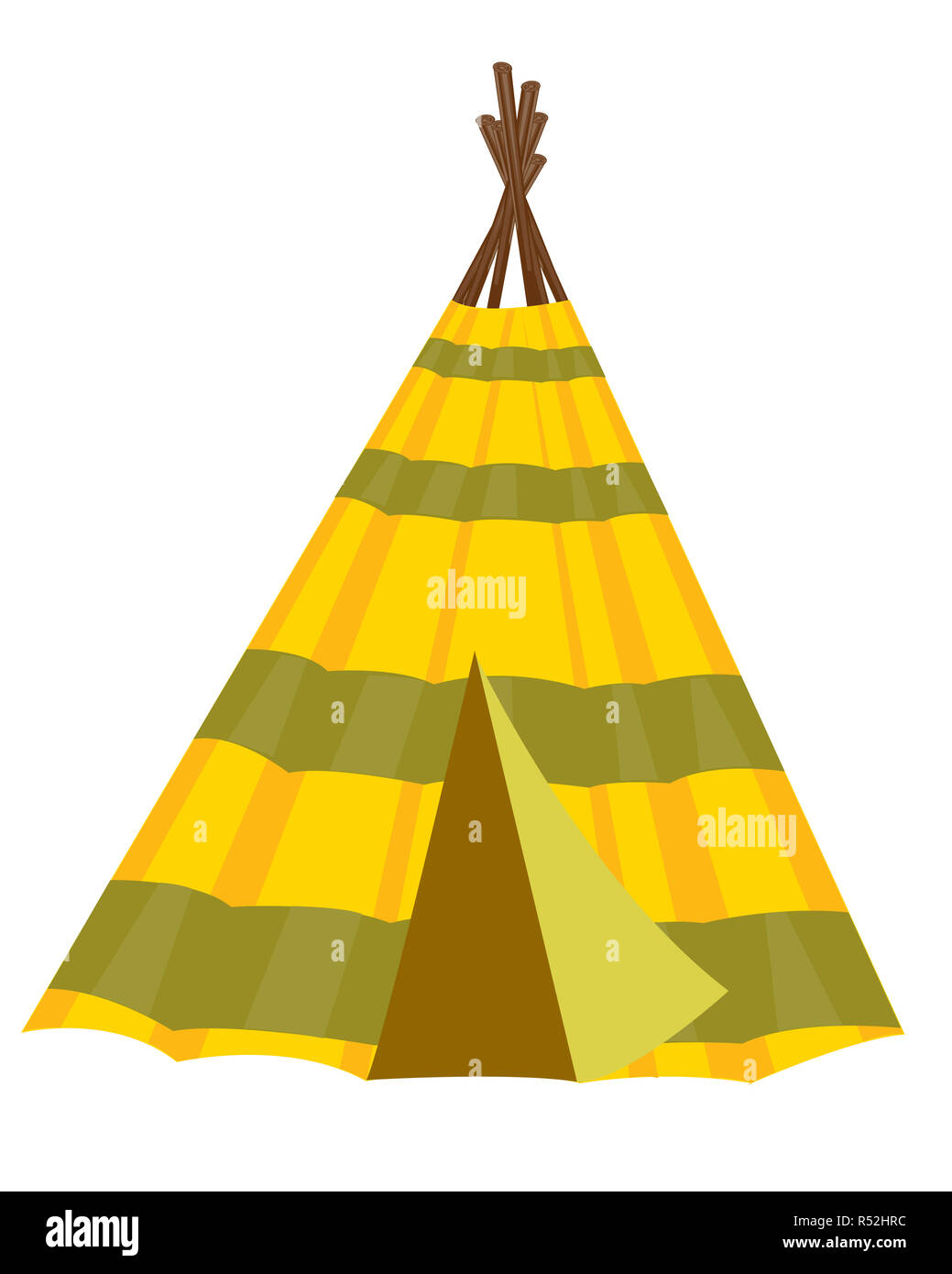 The wigwam Cut Out Stock Images & Pictures - Alamy