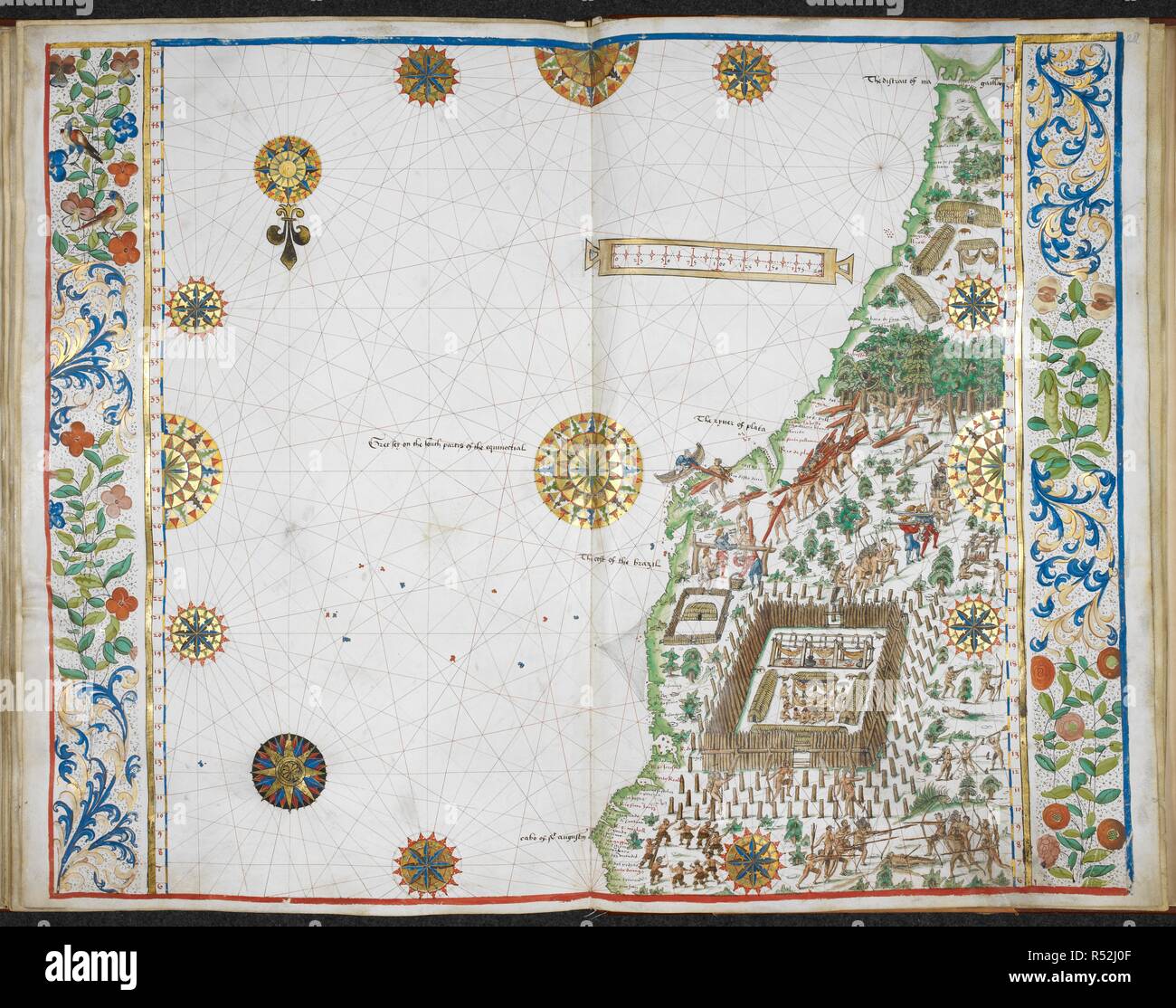 1542 map of america hi-res stock photography and images - Alamy