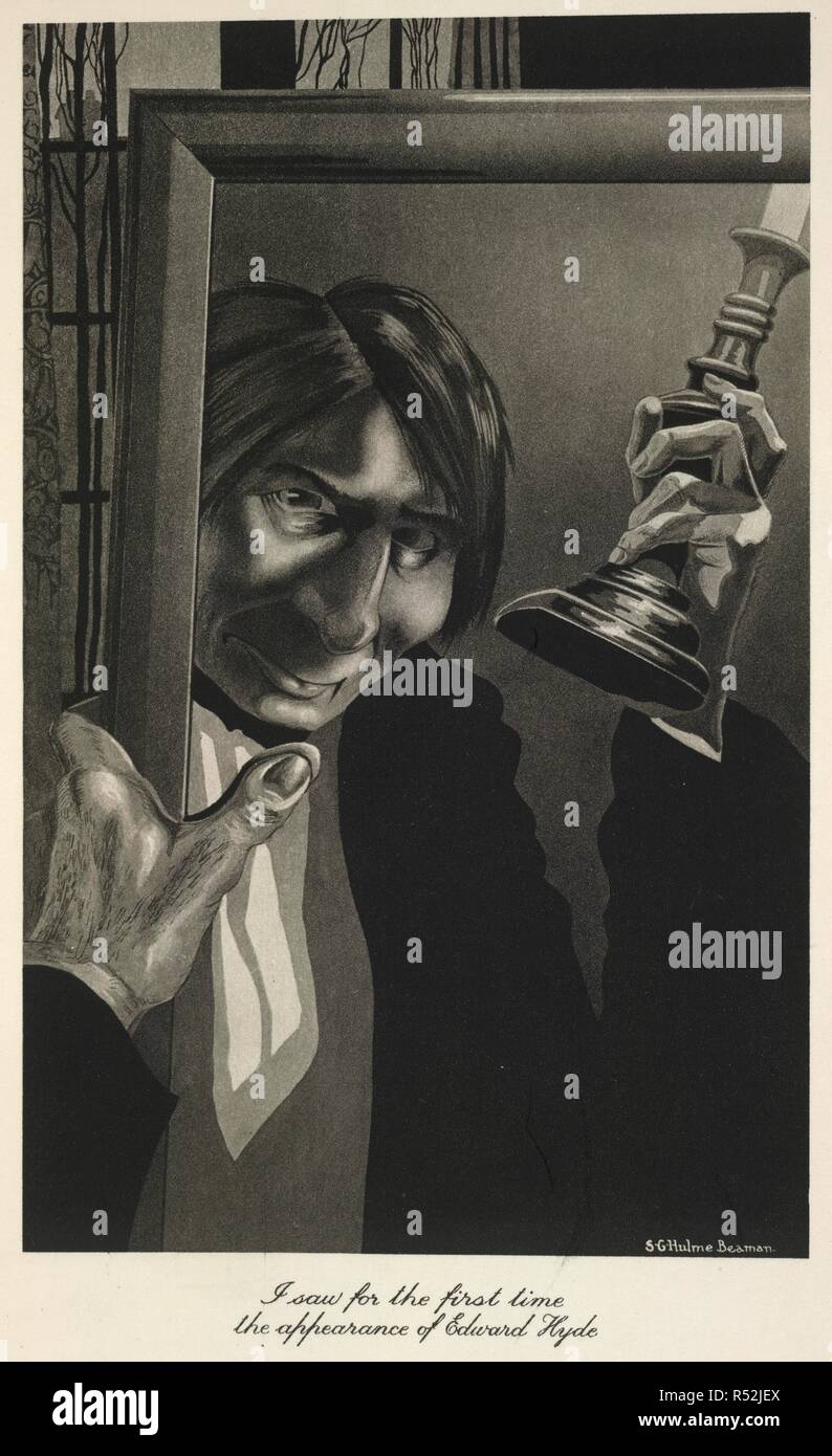 Edward Hyde. The Strange Case of Dr. Jekyll & Mr. Hyde Illu. John