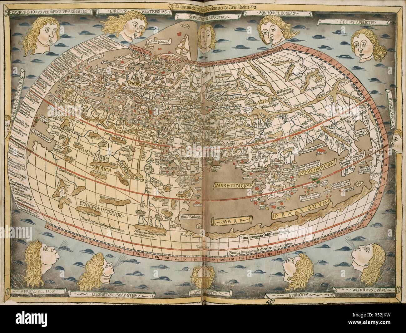 Ptolemy S World Map Map Of The Ancient World Lithographed From An A Ptolemys World Map Map Of The Ancient World Lithographed From An A Ulm 1482 Ptolemys World Map Image Taken From Map Of The Ancient World Lithographed From An Atlas To Ptolemys Geography Originally Publishedproduced In Ulm 1482 Source Mapsc1d2 12 13 R52JKW