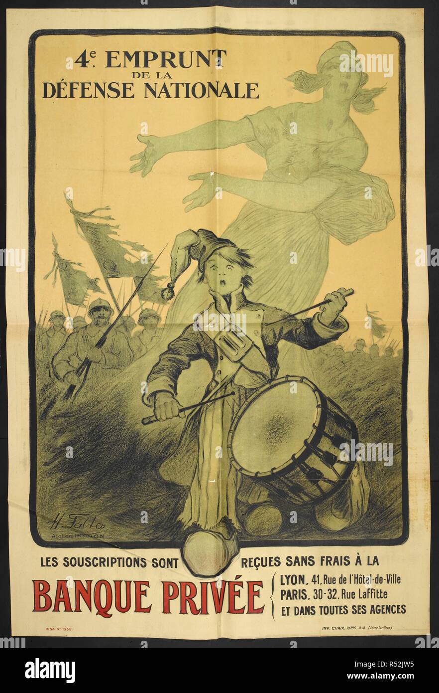 French wwi propaganda poster hi-res stock photography and images - Alamy