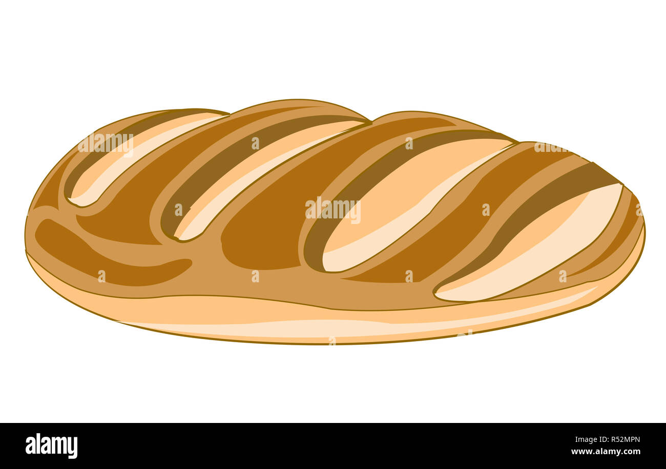 Long loaf of bread Stock Photo Alamy