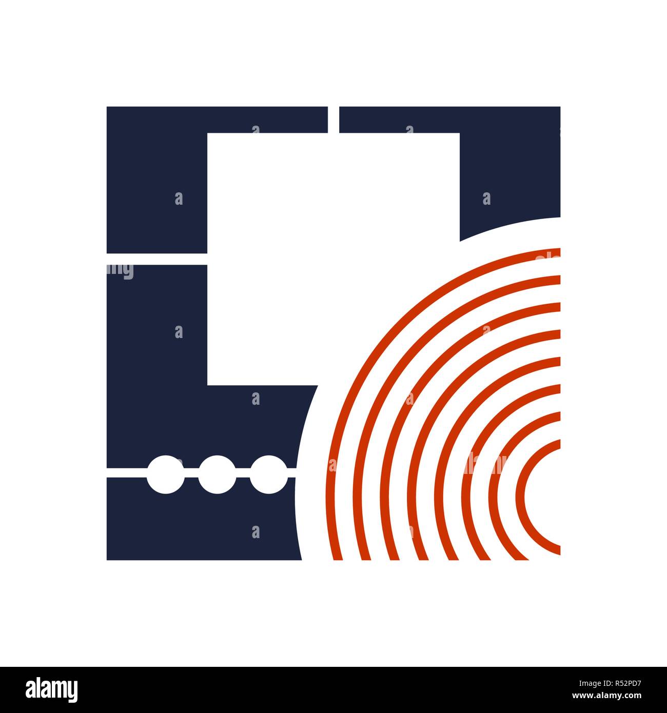 Abstract geometric emblem Stock Vector Image & Art - Alamy