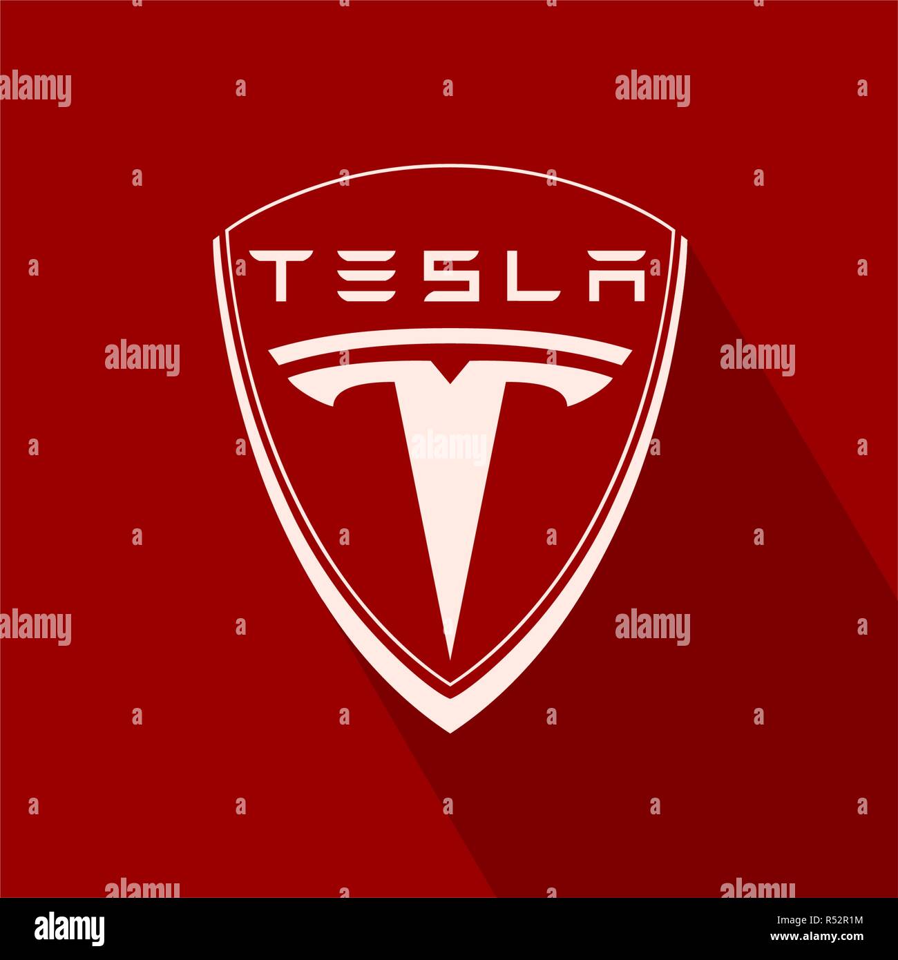Tesla Insignia High Resolution Stock Photography And Images Alamy