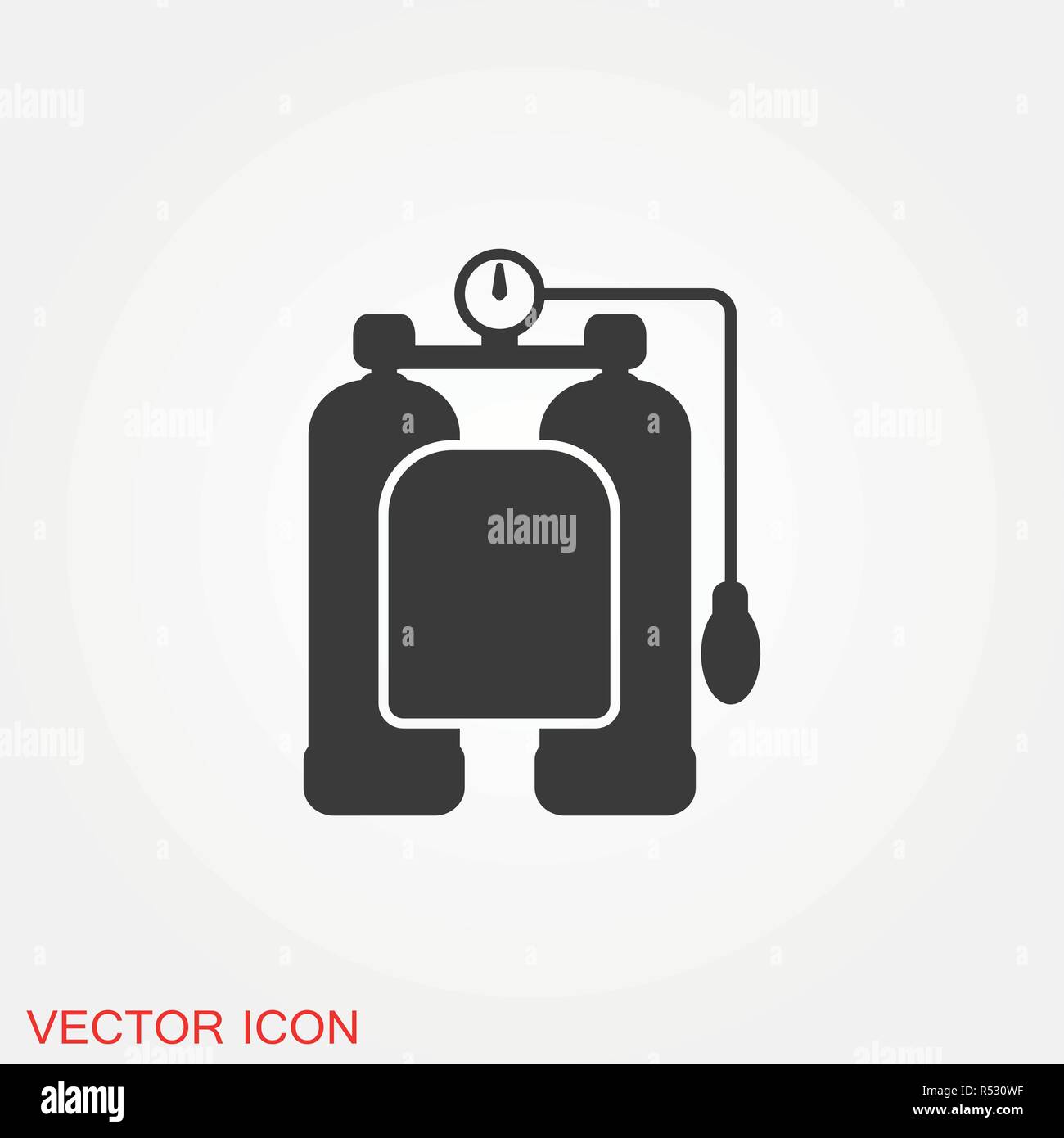 Diving icon, water sport vector sign, symbol for design Stock Vector ...