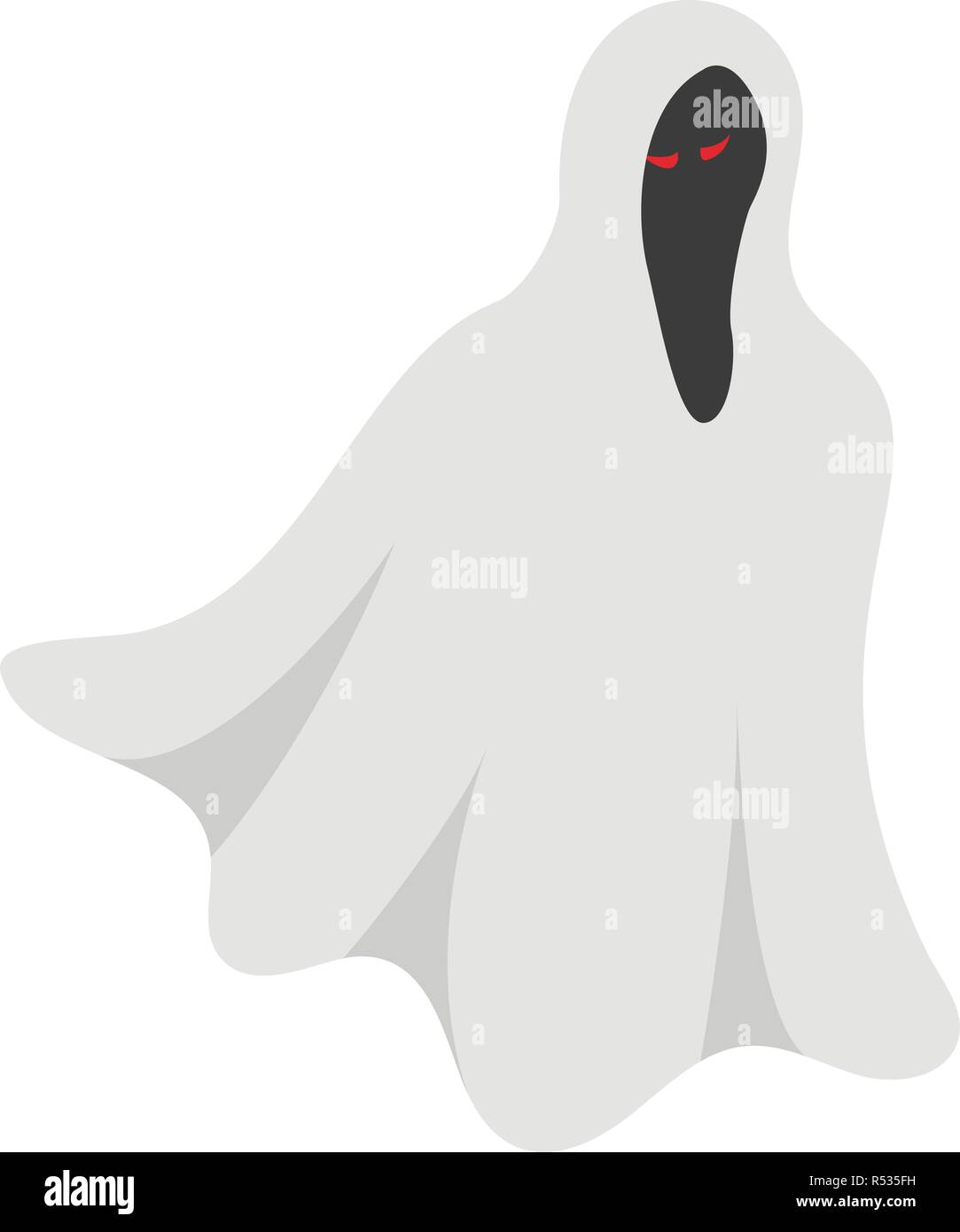 Ghost icon. Isometric of ghost vector icon for web design isolated on ...