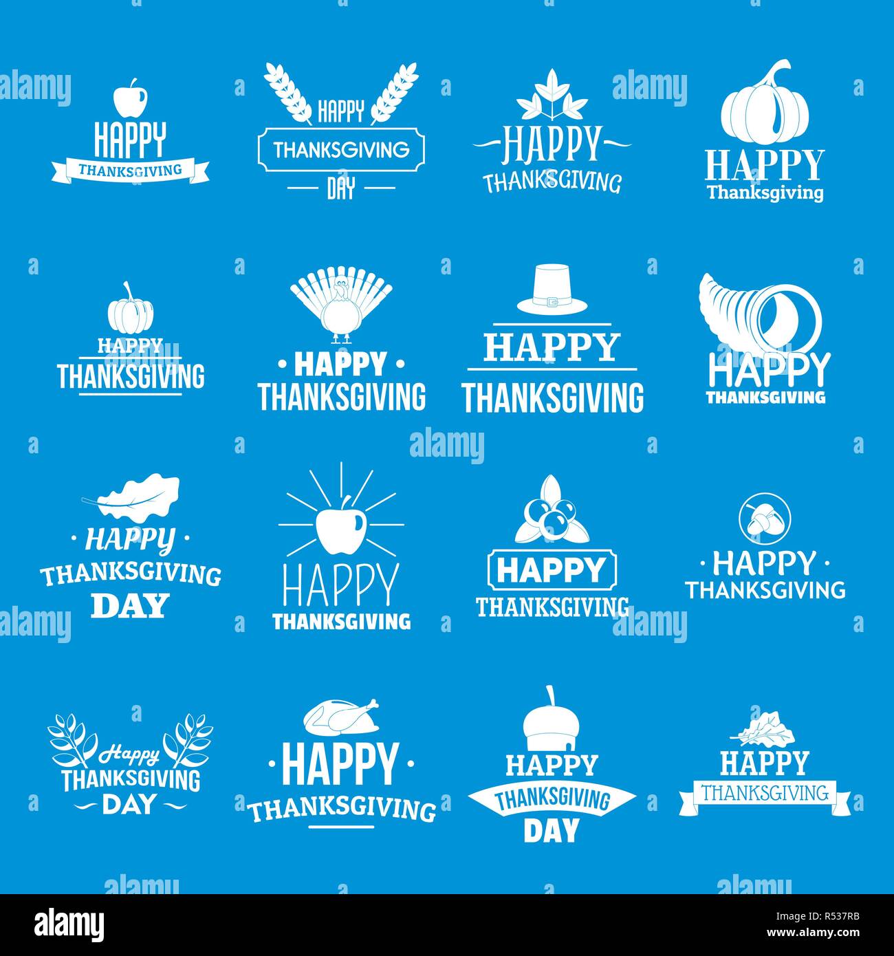Logo thanksgiving day