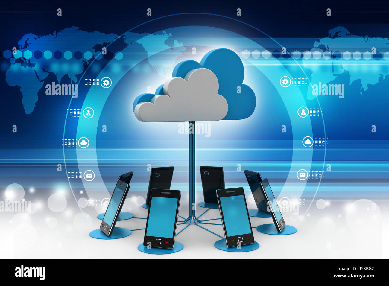 Concepts cloud computing devices Stock Photo - Alamy
