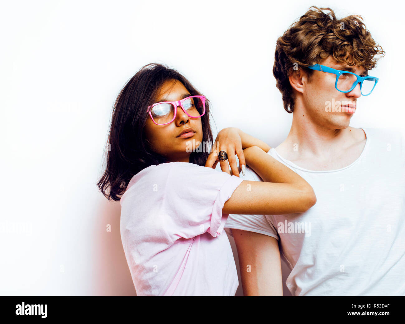 Best Friends Teenage Girl And Boy Together Having Fun Posing Emotional On White Background Couple Happy Smiling Lifestyle People Concept Blond And Stock Photo Alamy Best Friends Teenage Girl And Boy Together Having Fun Posing Emotional On White Background Couple Happy Smiling Lifestyle People Concept Blond And Stock Photo Alamy