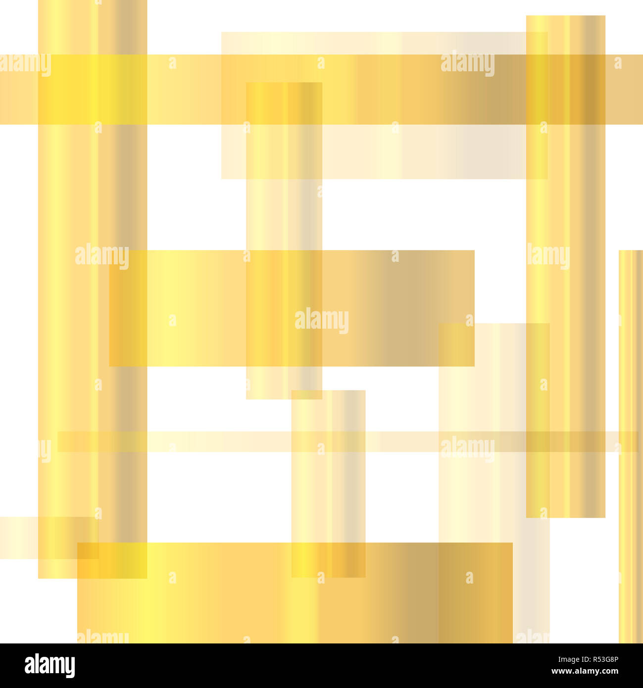 Golden Rectangle Background Stock Photo - Alamy