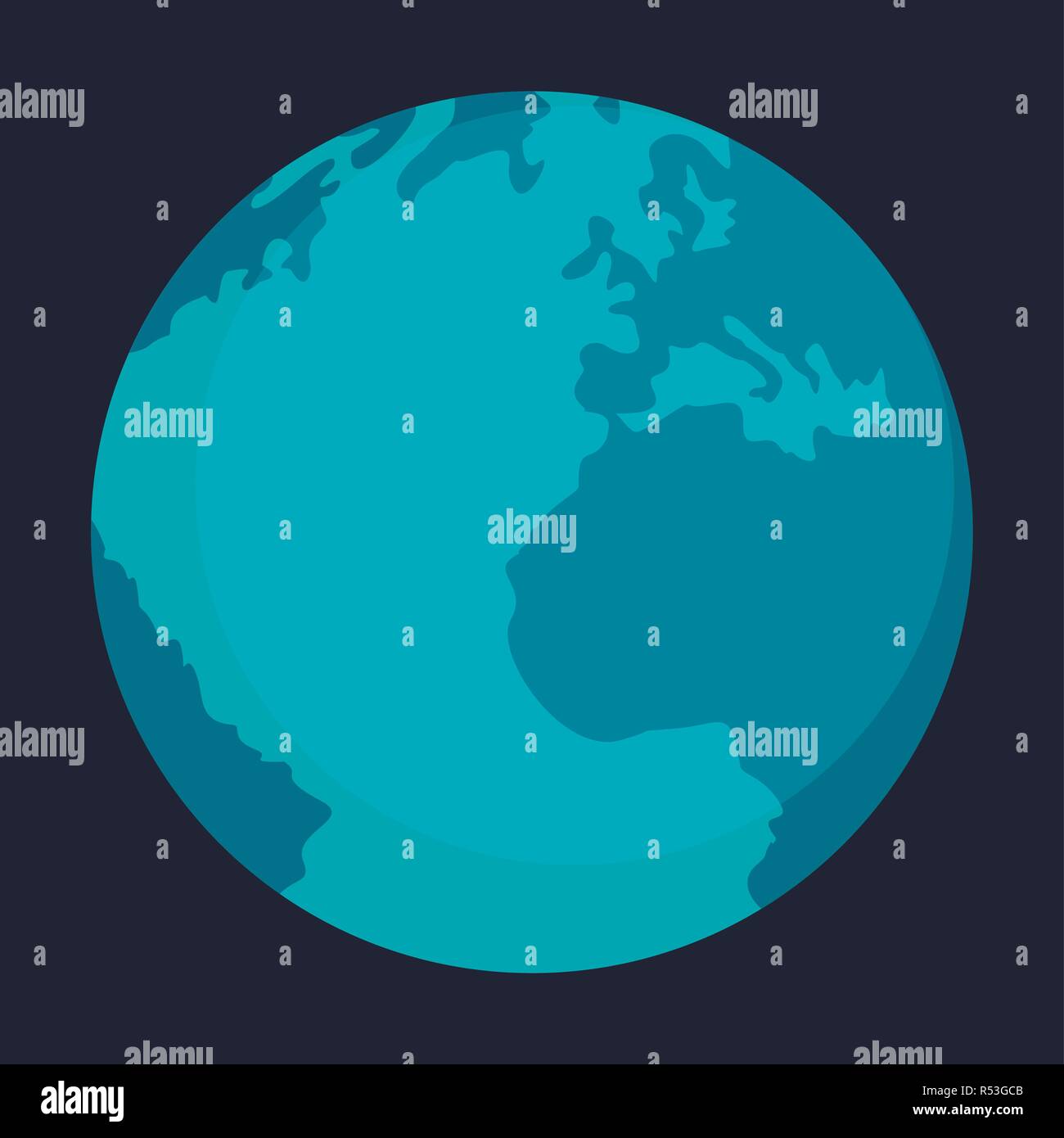 Flat Earth Map High Resolution Stock Photography and Images - Alamy