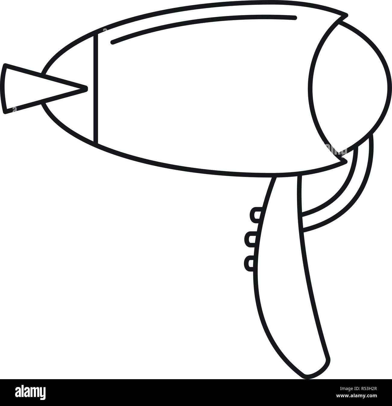 Dryer icon. Outline dryer vector icon for web design isolated on white