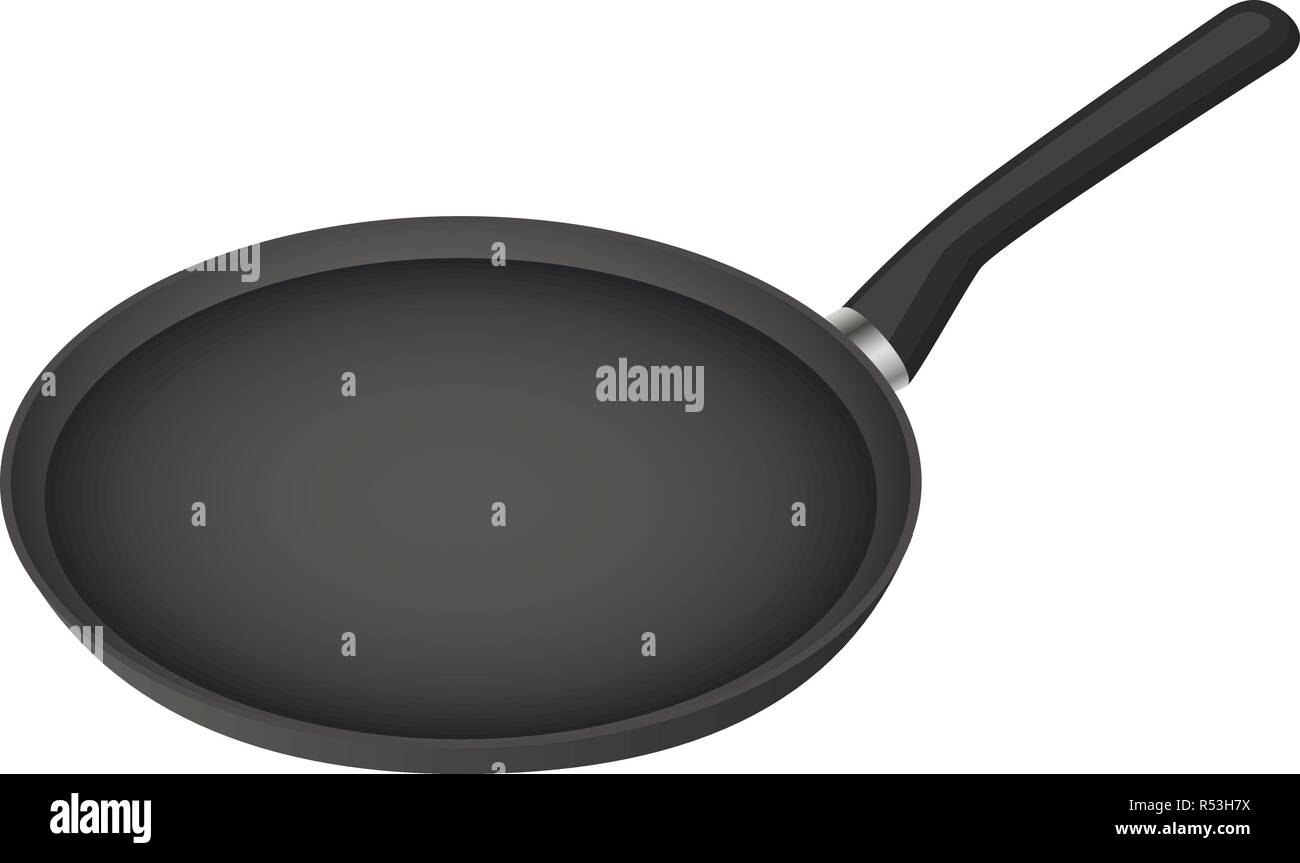Griddle pan icon. Isometric of griddle pan vector icon for web design