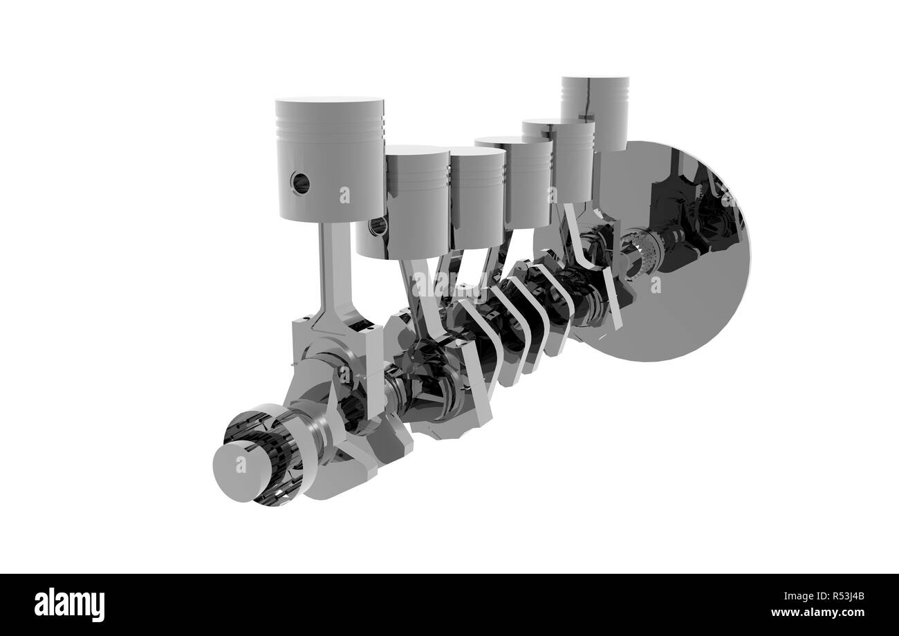 internal combustion engine isolated Stock Photo Alamy