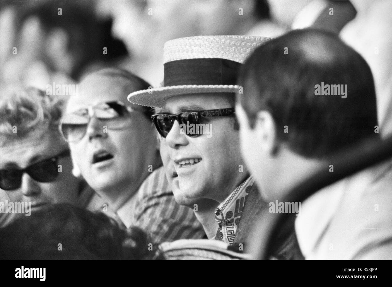 Elton john live aid Black and White Stock Photos & Images Alamy