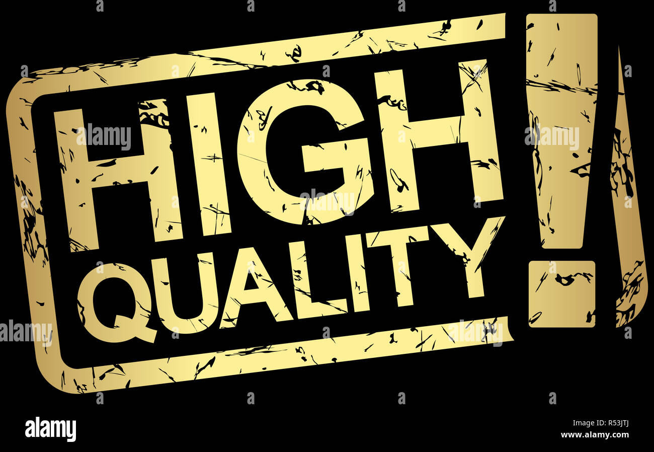 gold stamp with text high quality Stock Photo Alamy