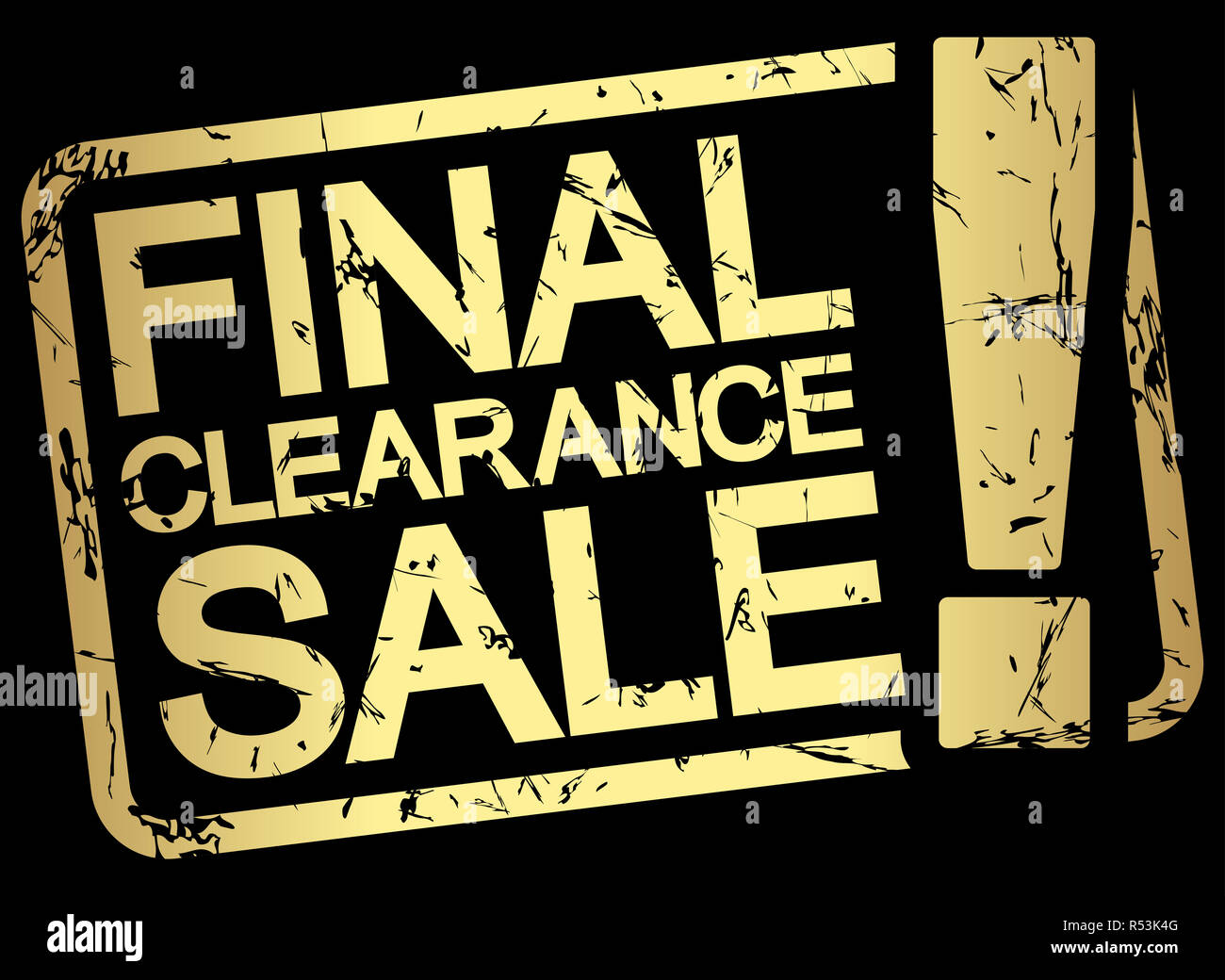 https://c8.alamy.com/comp/R53K4G/gold-stamp-with-text-final-clearance-sale!-R53K4G.jpg